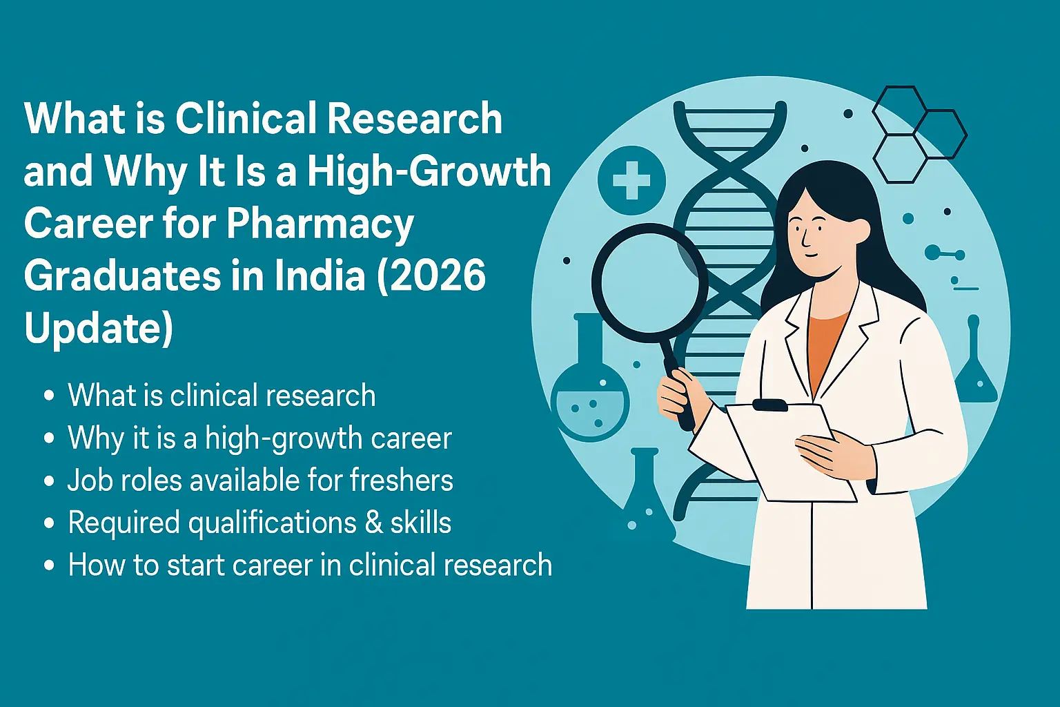 What is Clinical Research and Career in India (2026)